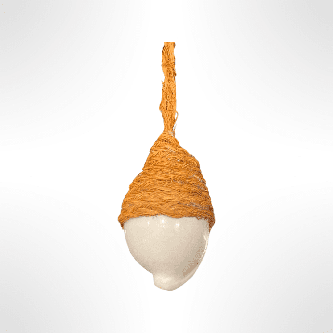SPECIAL ORDER - White Pule (White Cowrie Shell) with Brown Kafa Pulu (Coconut Fiber) - Image 6