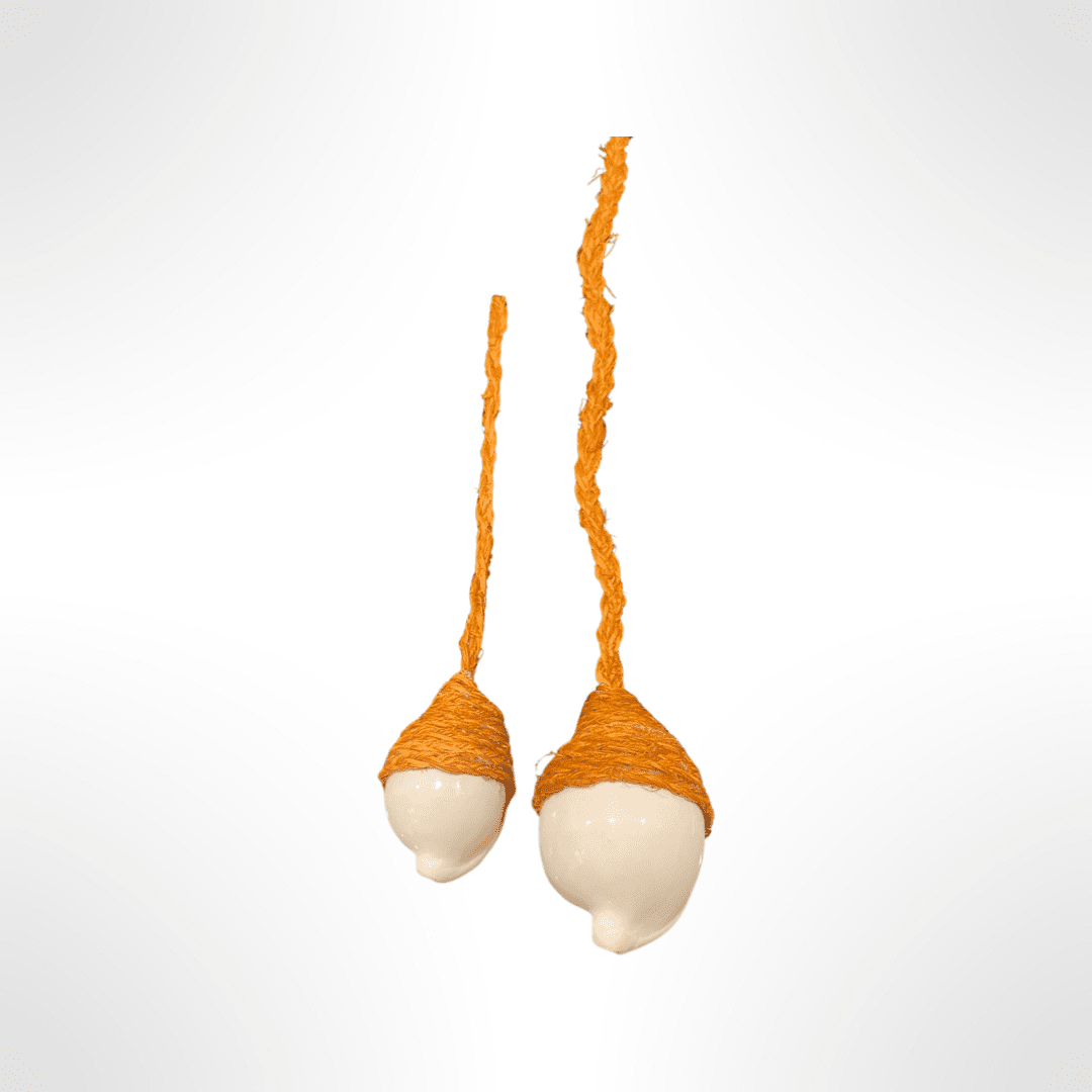 SPECIAL ORDER - White Pule (White Cowrie Shell) with Brown Kafa Pulu (Coconut Fiber) - Image 5