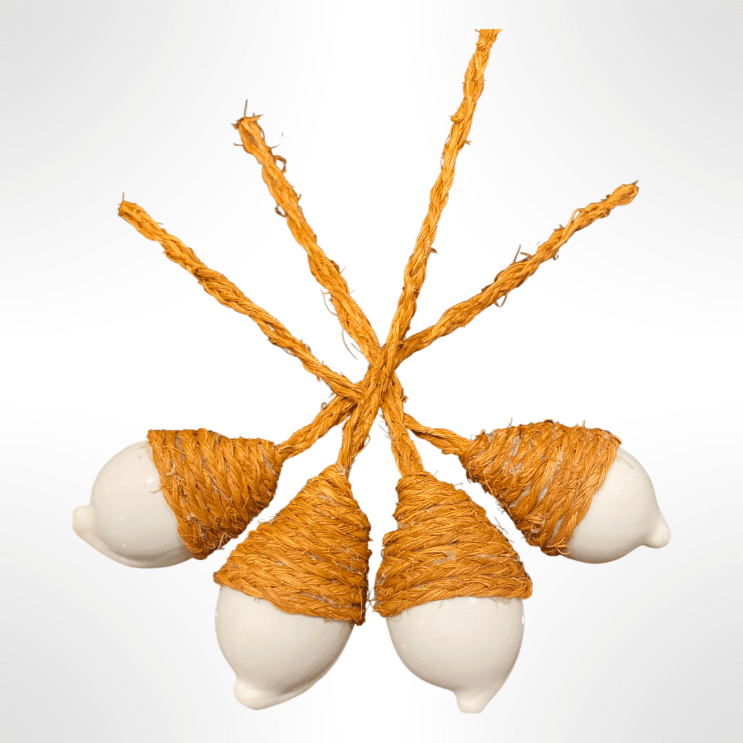 SPECIAL ORDER - White Pule (White Cowrie Shell) with Brown Kafa Pulu (Coconut Fiber) - Image 3