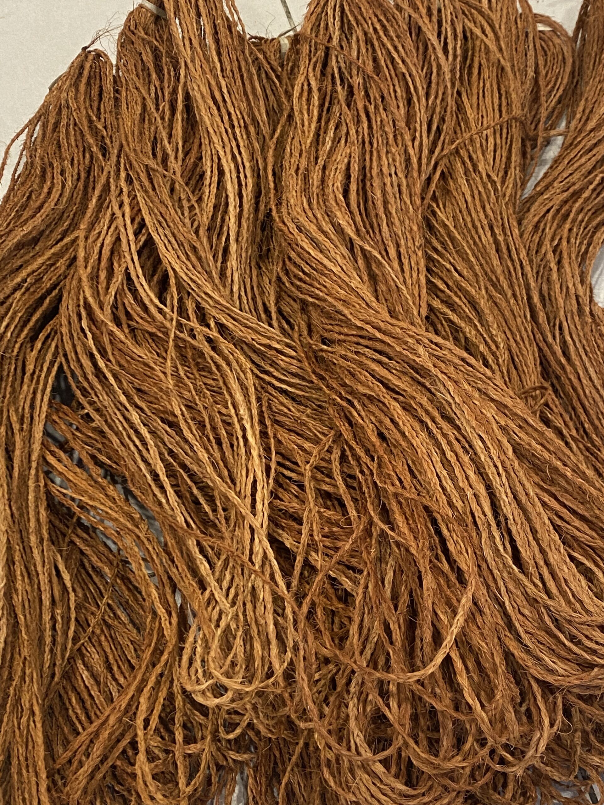 Brown Kafa Pulu - Braided Coconut fibers - Image 4