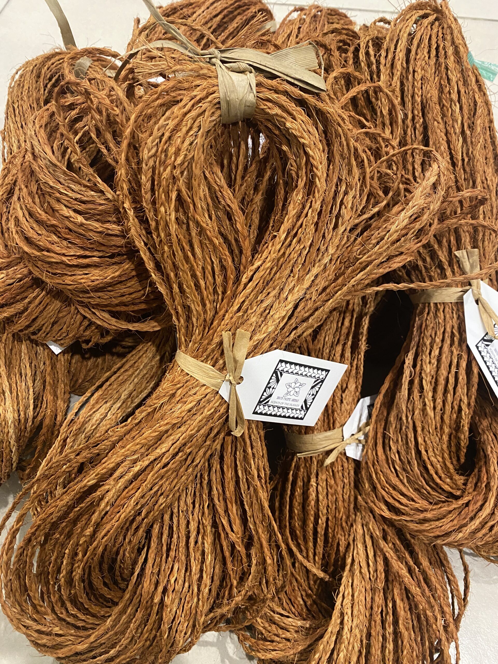 Brown Kafa Pulu - Braided Coconut fibers - Image 5