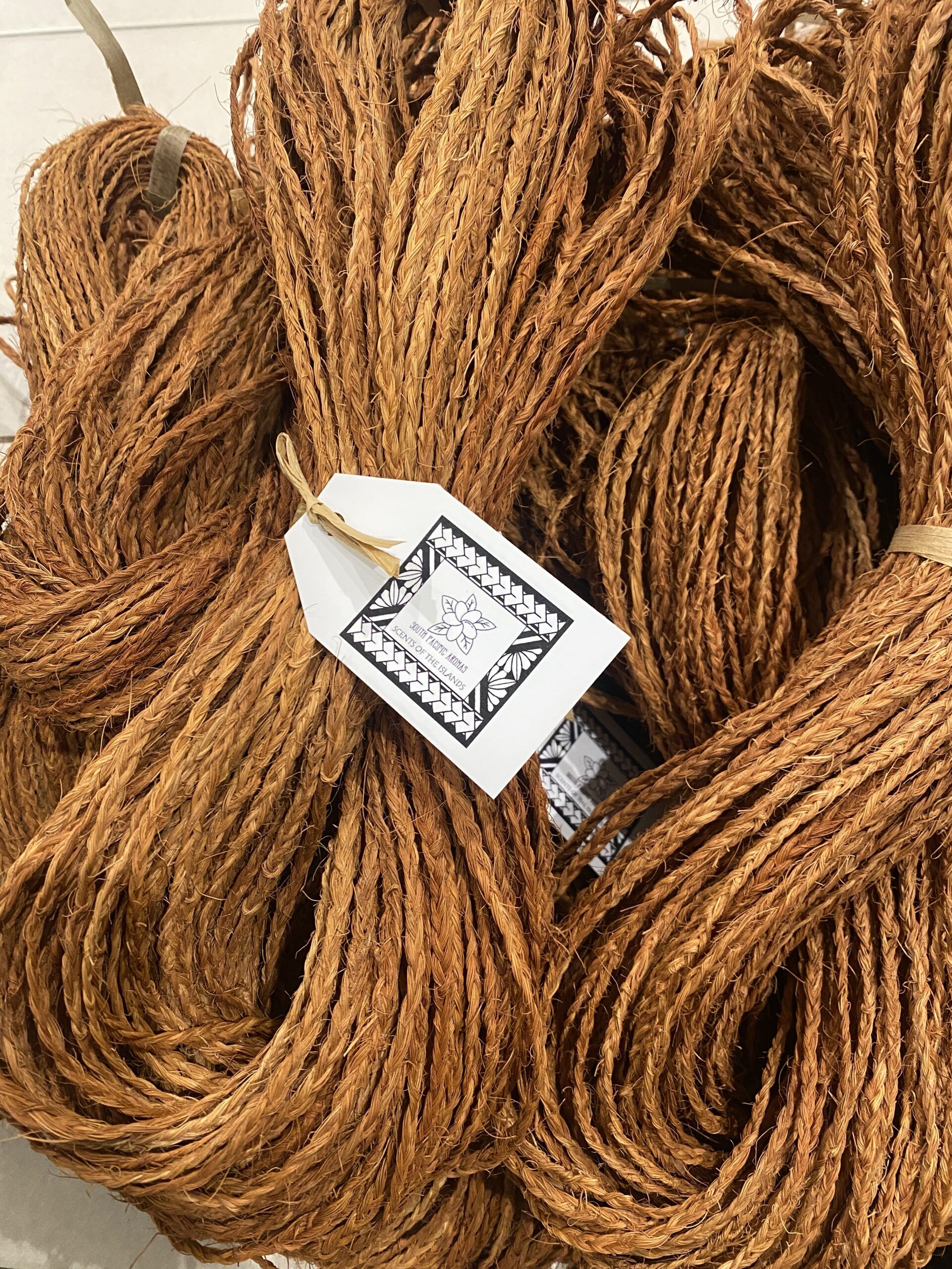 Brown Kafa Pulu - Braided Coconut fibers - Image 3