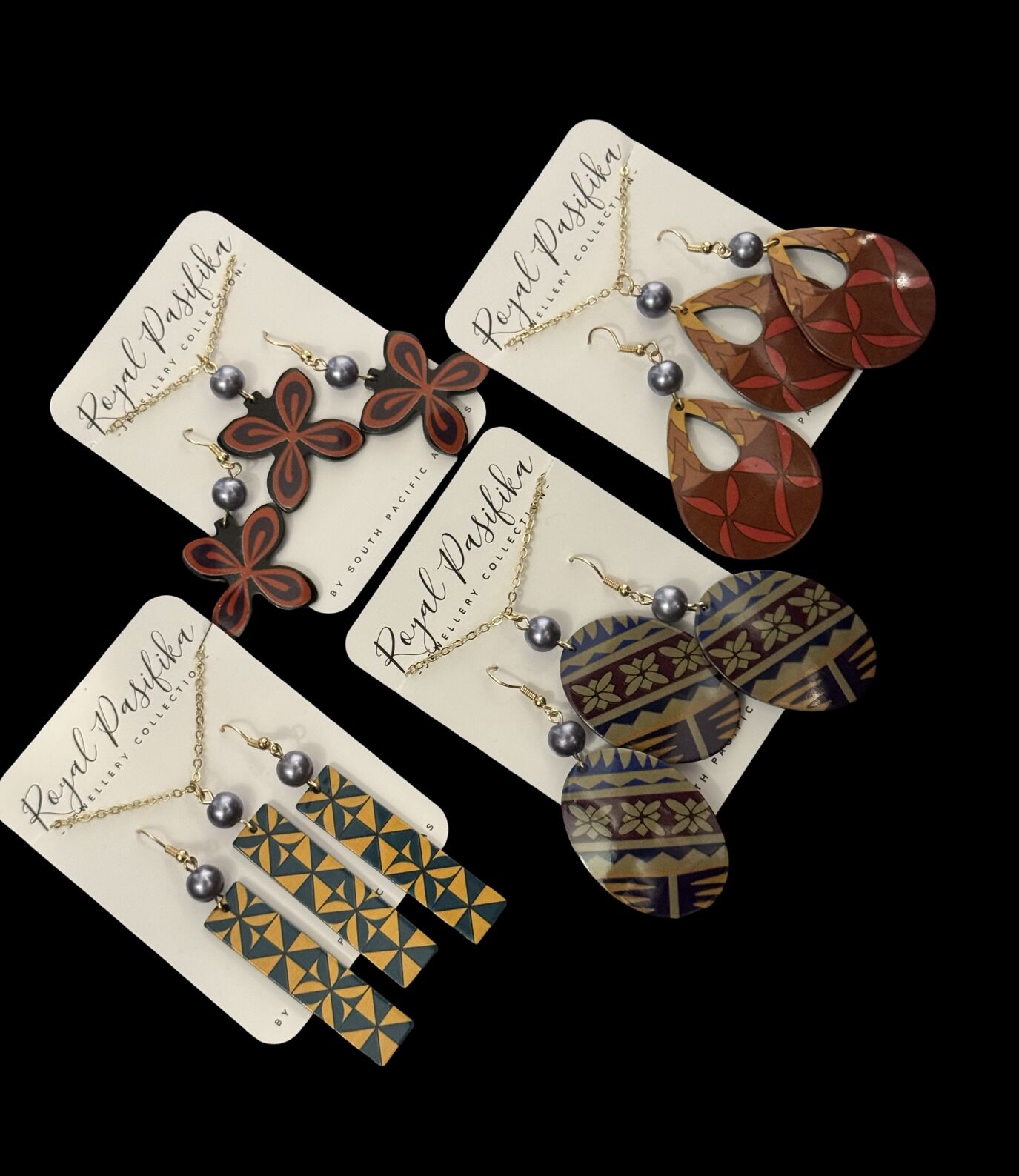 SALE - $12.00 Island Motif Inspired 2pc Jewellery Set - Image 2